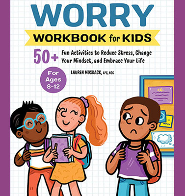 Worry Workbook for Kids book cover